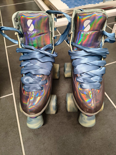 Story glacier laser - laser, blue