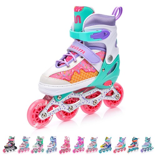 Led 4in1 inline skates - inline, abec7